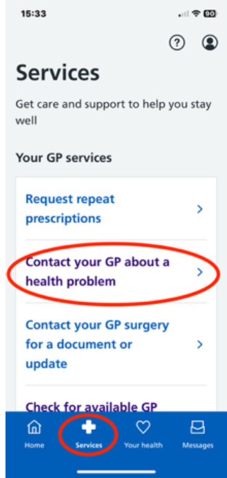 Contacting the |GP Surgery